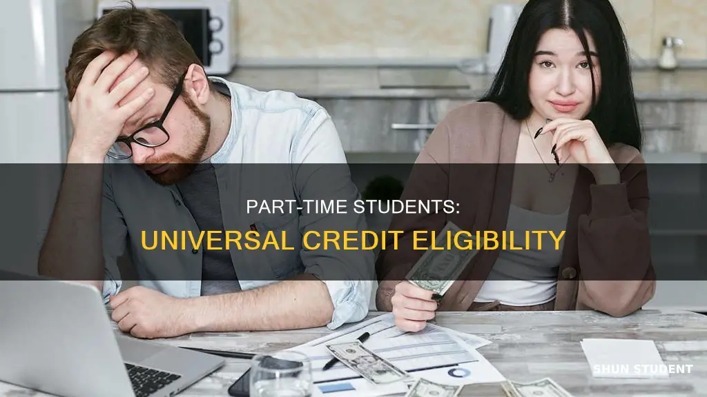 can part time students get universal credit