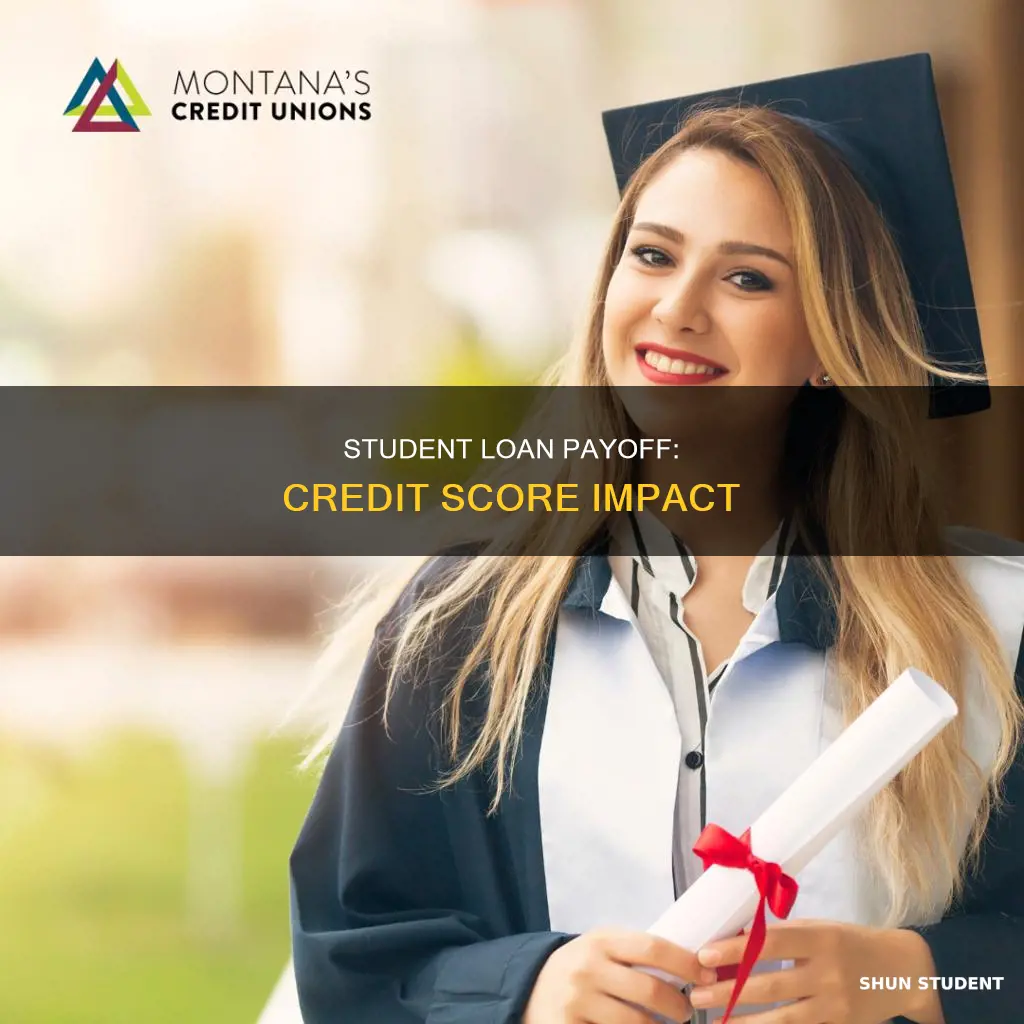can paying off student loans build credit