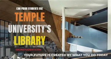 Temple University Library Access for Former Students