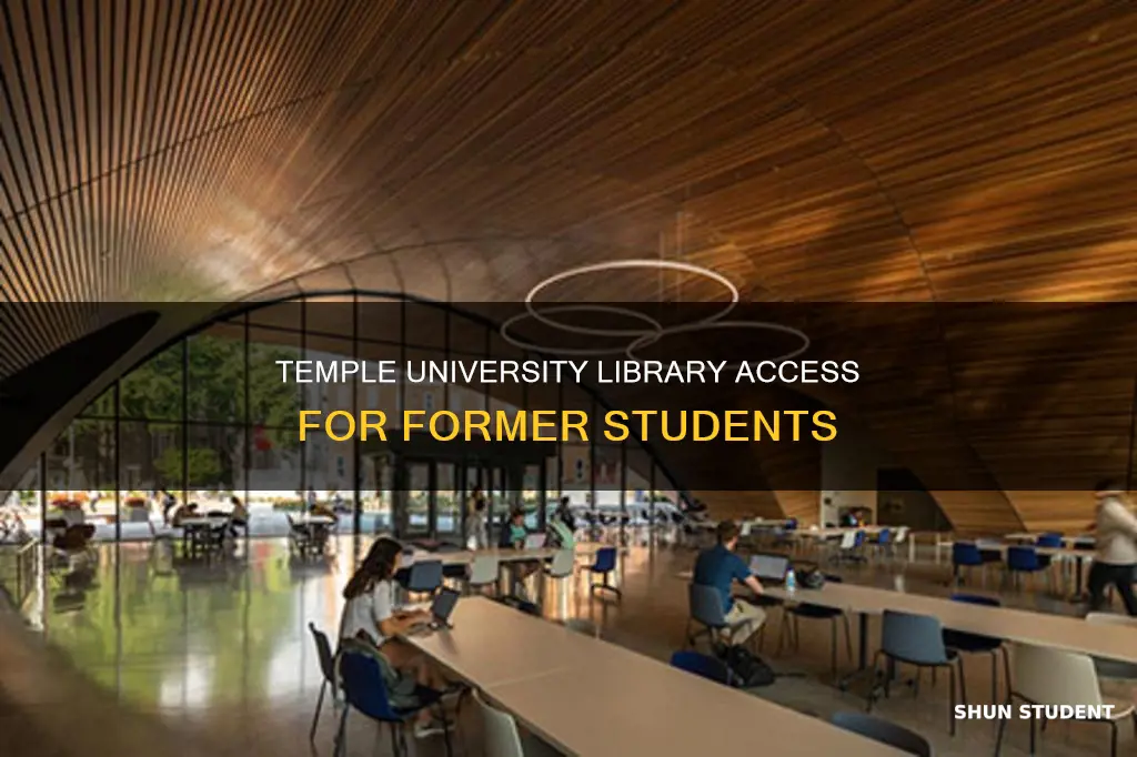 can prior students use temple university