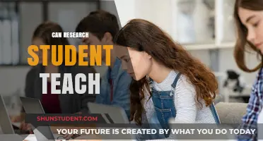 Can Research Students Teach? Exploring Dual Roles in Academia