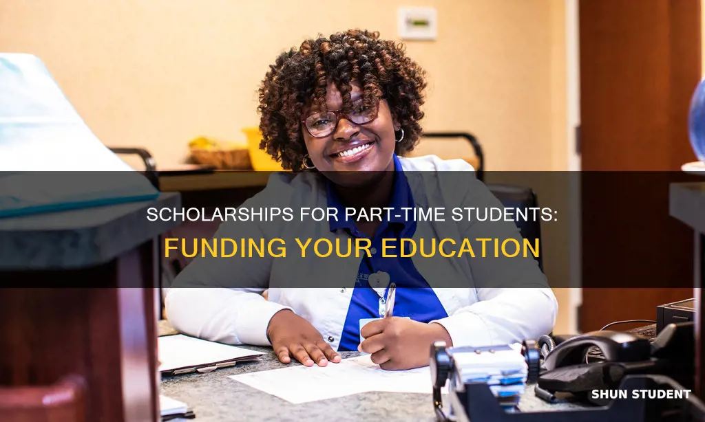 can scholarships pay for part time student
