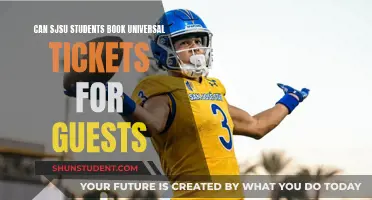 SJSU Students: Booking Universal Tickets for Guests