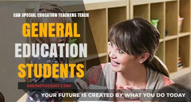 Special Education Teachers: Can They Teach General Education Students?