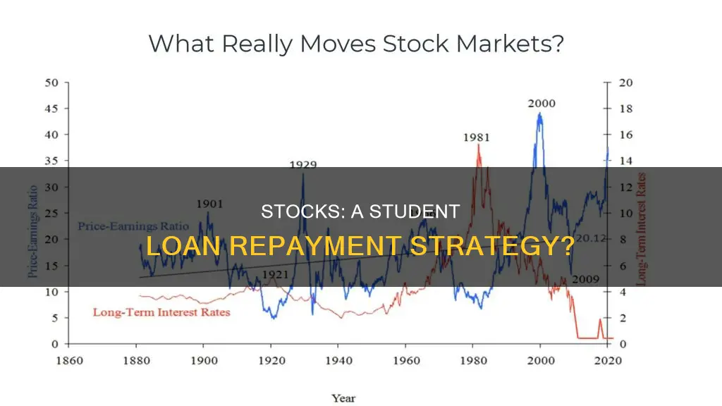 can stocks pay for my student loans