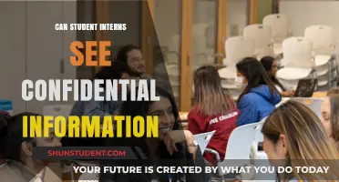 Interns and Confidentiality: What Students Can Access?