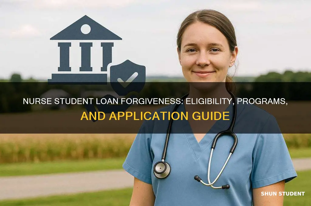 can student loans be forgiven for nurses