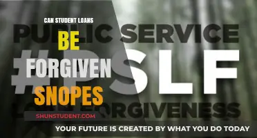 Can Student Loans Be Forgiven? Snopes Fact-Checks the Truth