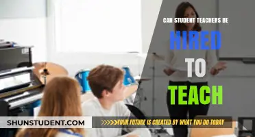 Can Student Teachers Be Hired? Exploring Opportunities and Challenges