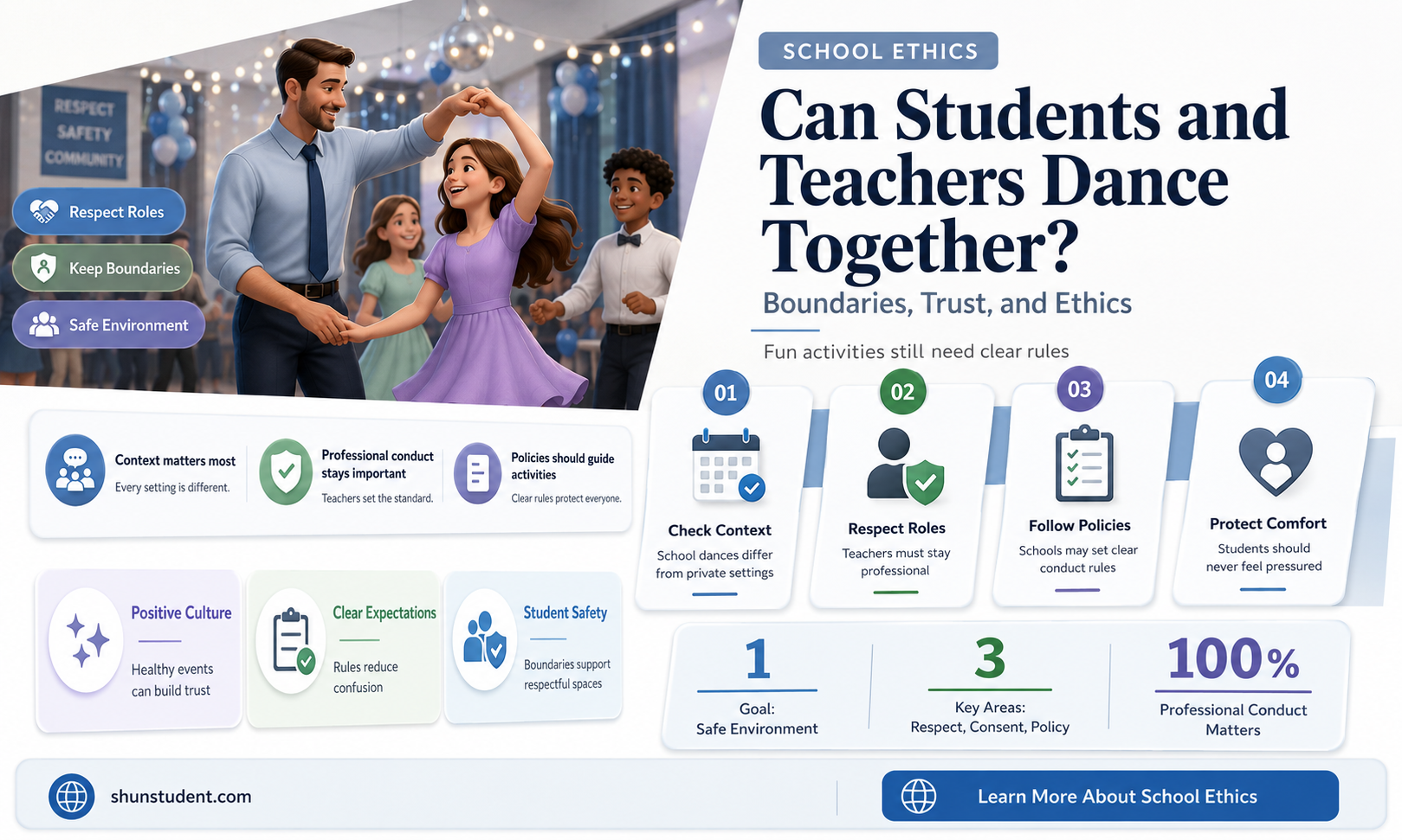 can a student dance with a teacher