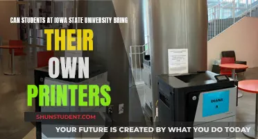 Iowa State University: Personal Printers Allowed?