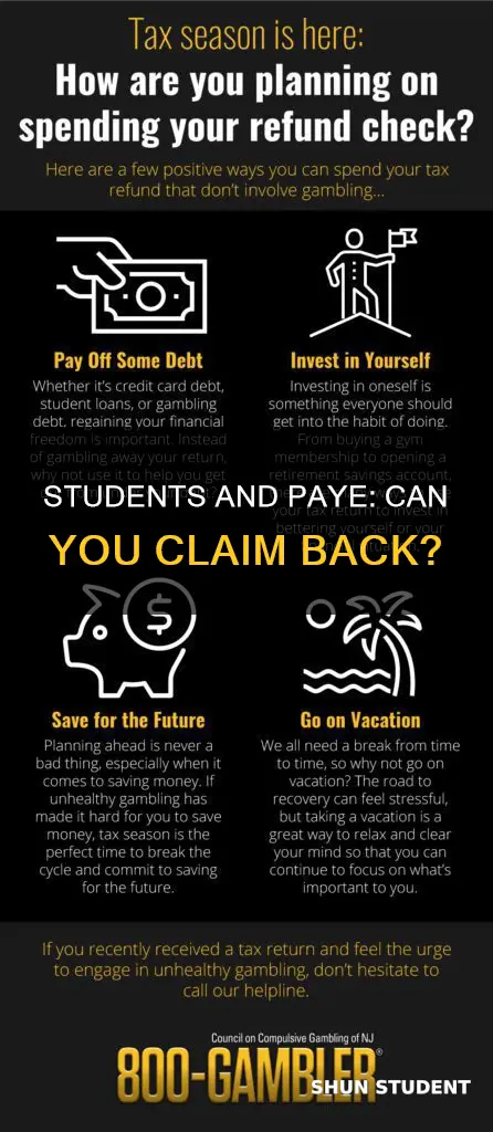 can students claim back paye
