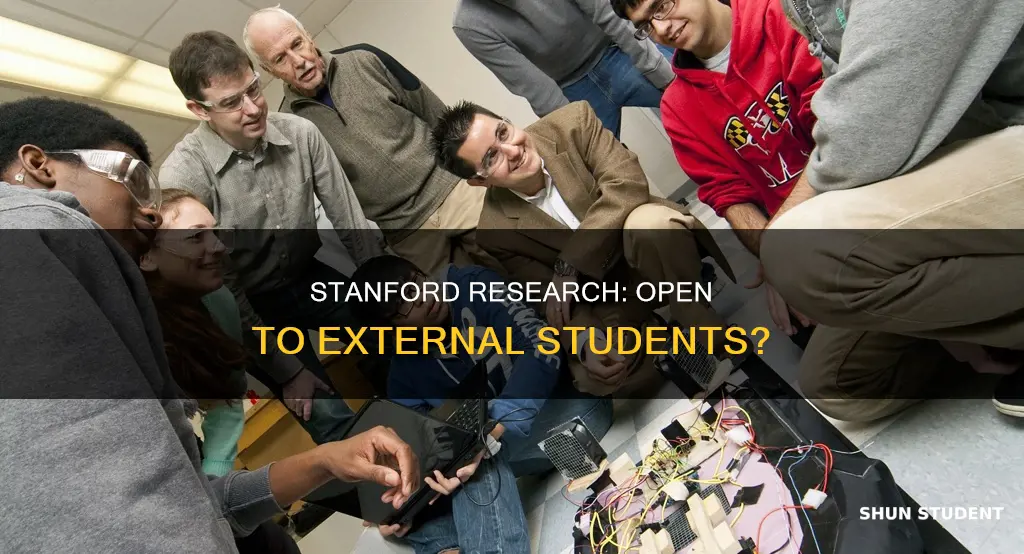 can students from other universities do research at stanfor d