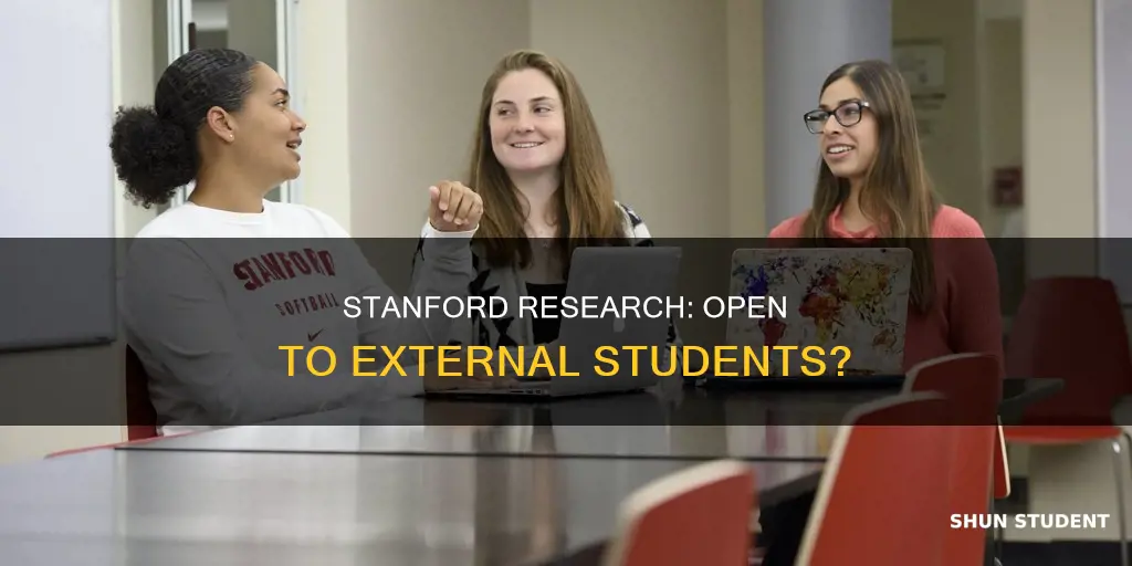 can students from other universities do research at stanford