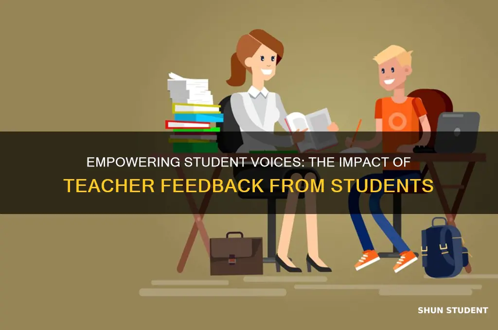 can students give teacher feedback