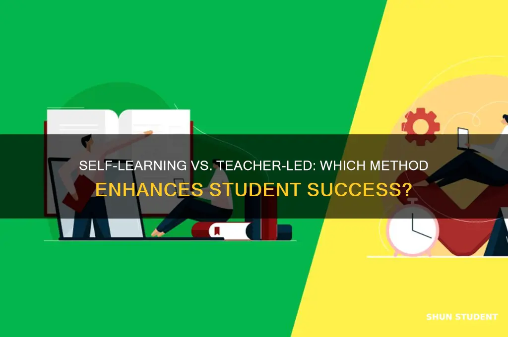 can students learn better by themselves than with a teacher