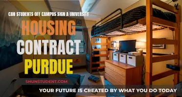 Housing Contract: Purdue's Off-Campus Student Sign-Up
