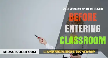 VIP Students: Can They Preview Teachers Before Joining Class?