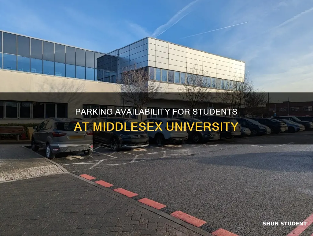 can students park at middlesex university