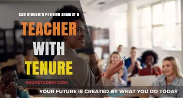 Can Students Petition Against Tenured Teachers? Exploring Rights and Limits
