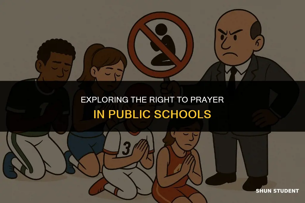 can students pray in school