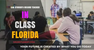 Recording Teachers in Florida Classrooms: Legal Rights and Student Boundaries