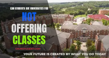 Students' Rights: Can They Sue Over Missed Classes?