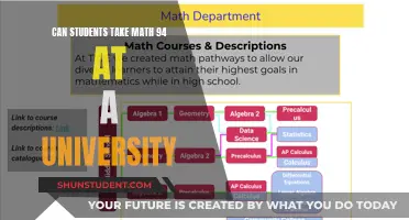 University Math 94: Is It Suitable for Students?
