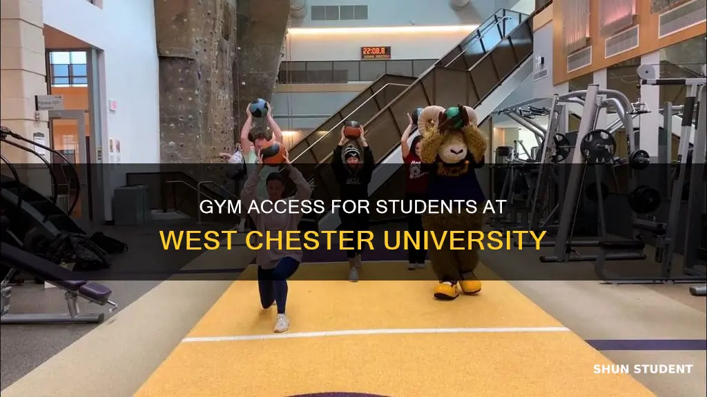 can students use the gym at west chester university