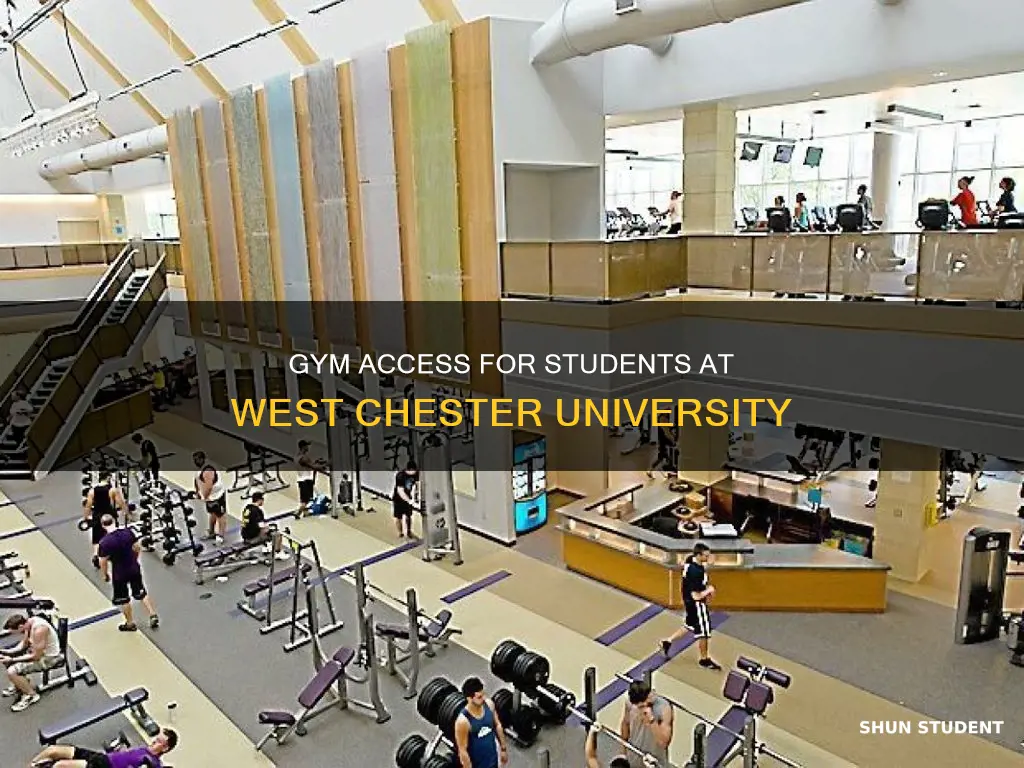 can students use the gym at west chester university