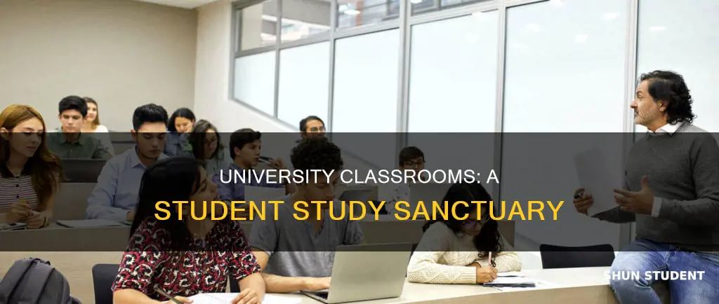 can students use university classrooms