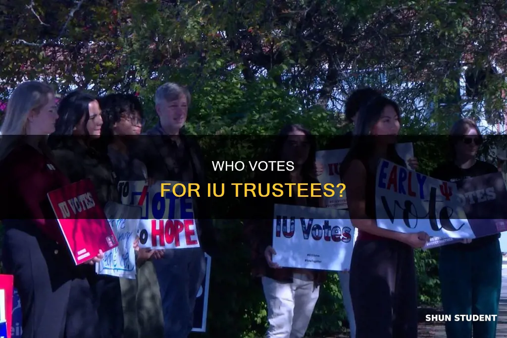 can students vote in the indiana university trustee election