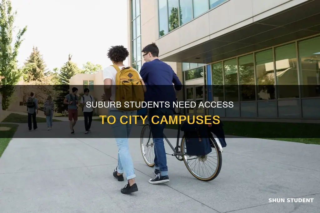 can suburb university students need access aum campus