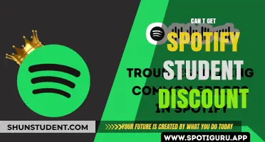 Why You Can't Get Spotify Student Discount: Troubleshooting Tips