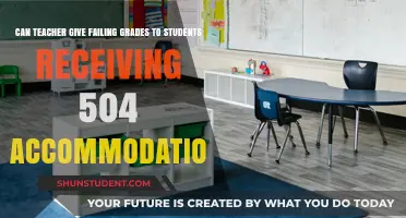 Can Teachers Assign Failing Grades to Students with 504 Plans?
