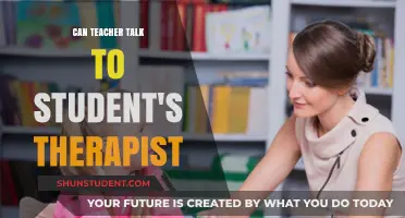 Can Teachers Communicate with Students' Therapists? Ethical and Legal Insights