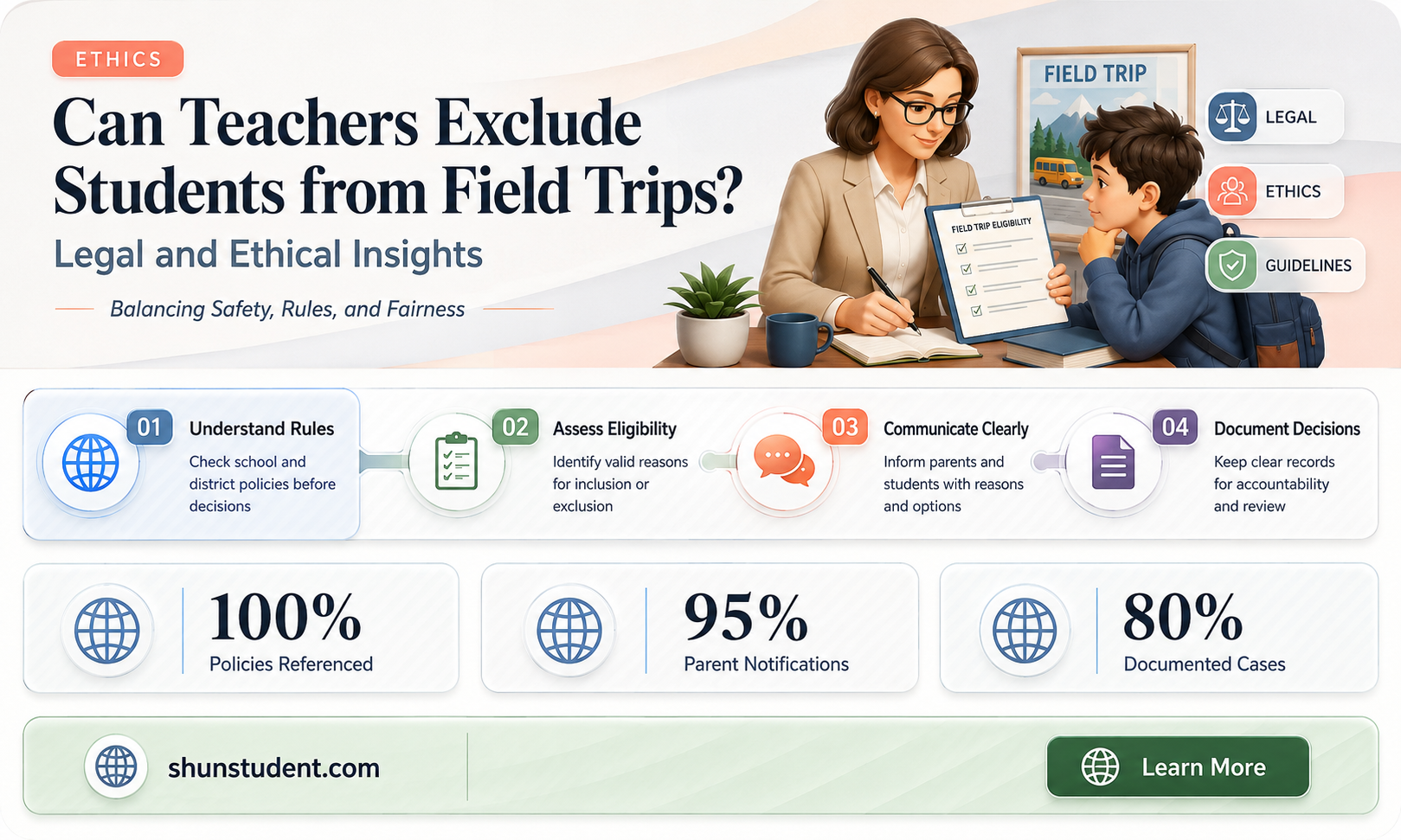 can a teacher exclude a student from a field trip