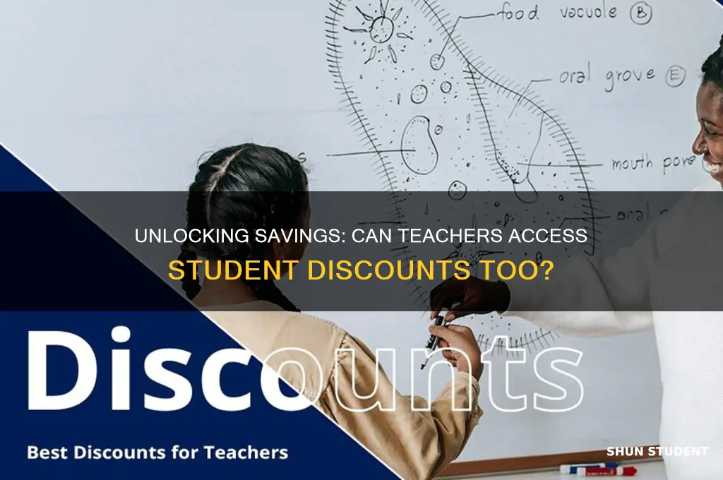 can teachers get student discount