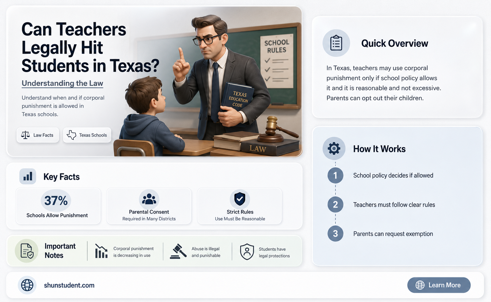 can a teacher hit a student in texas