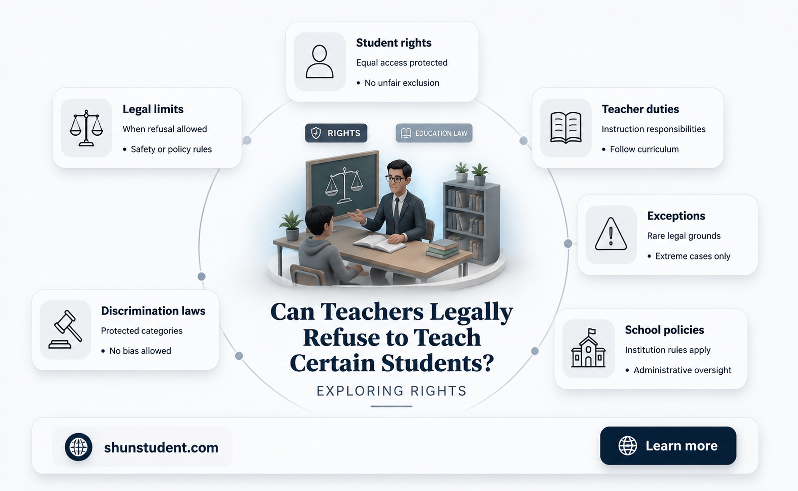 can a teacher refuse to teach a student