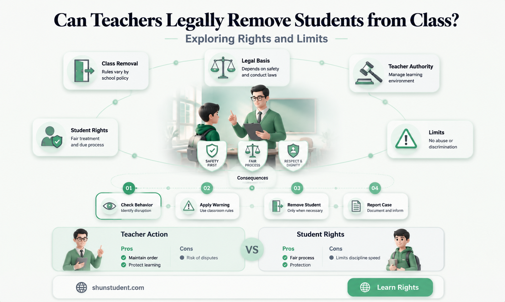 can a teacher remove a student from class