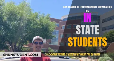 Texans: Oklahoma Universities' In-State Tuition Eligibility