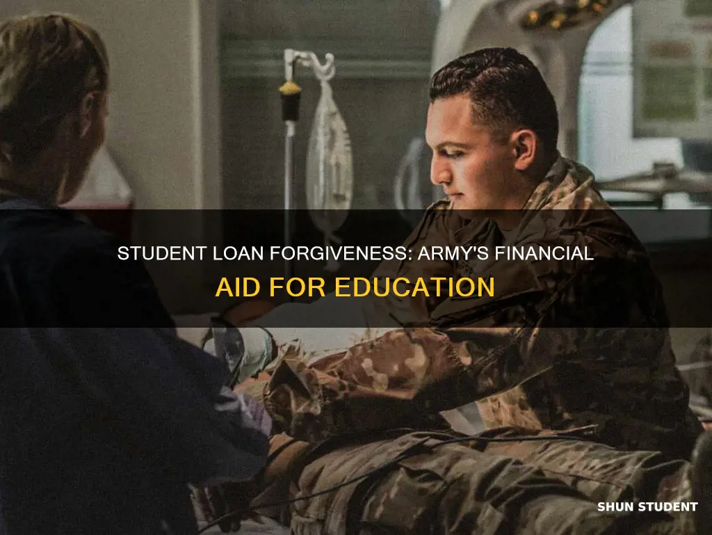 can the army pay for my student loans