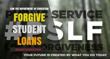Can the Department of Education Forgive Your Student Loans?