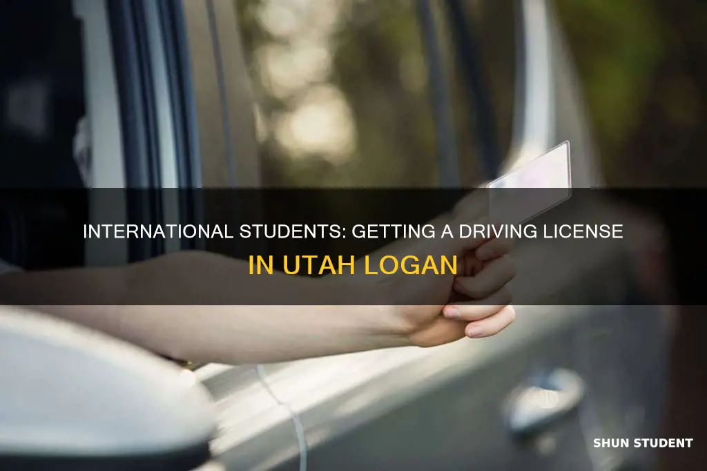 can the international students get driving license in utah logan