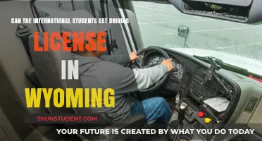 Driving Licenses for International Students in Wyoming