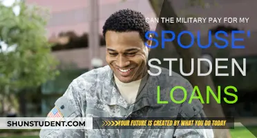 Military Benefits: Spouse Student Loan Repayment