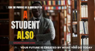 Provosts: Can They Be Students Too?