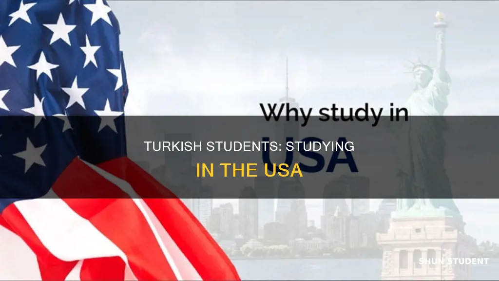 can turkish public university student go abroad in usa