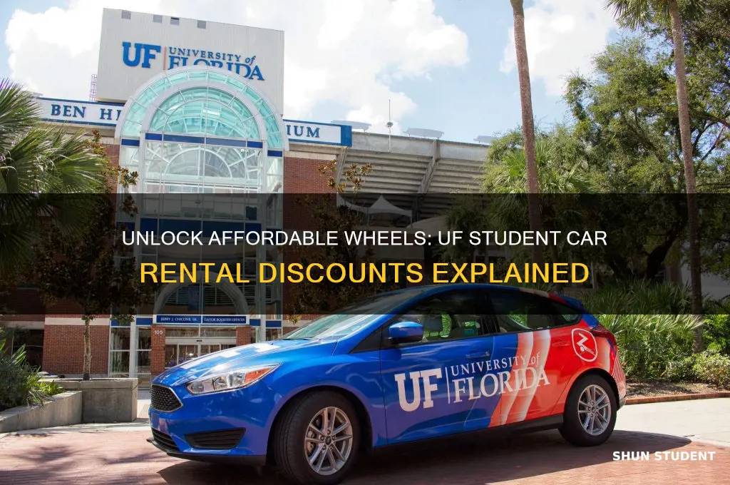 can uf student car rental discount